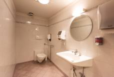 Barrierefreie Toilette