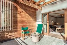 Leitlhof Dolomiten Living - Terrasse