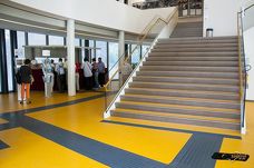 Rittner Seilbahn - Treppe Talstation