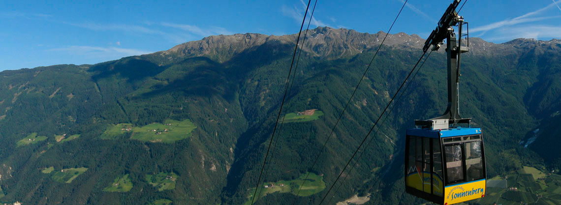 Seilbahn Unterstell Naturns - Sonnenberg