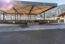 Bahnhof Vintl - Zugangsrampe Gleis 1