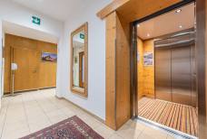 Ascensore nell'Hotel Bad Moos Dolomites Spa Resort