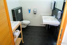 Sportfischerei Thara - Barrierefreie Toilette