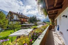 Hotel Aqua Bad Cortina - Balcone camera