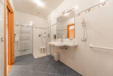 Hotel Corona San Vigilio di Marebbe - Bagno camera 109