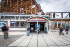 Schnalstaler Gletscherbahn - Eingangrampe zur Bergstation 