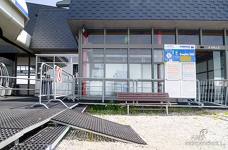 Kabinenbahn Kronplatz 2000 - Zugangsrampe Bergstation