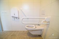 Kabinenbahn Welschnofen - Toilette Talstation