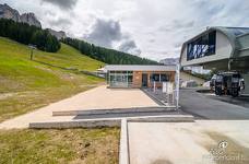 Kabinenbahn Welschnofen - Rampenzugang Bergstation