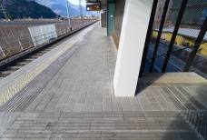 Zugangstreppe zum Viadukt Bahnhof