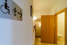 Barrierefreie Toilette