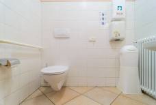 Barrierefreie Toilette