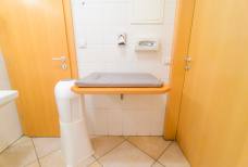 Barrierefreie Toilette
