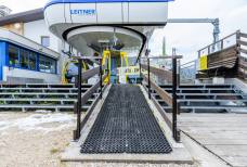 Zugangsrampe Bergstation