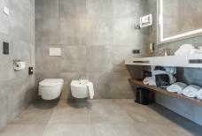 Panorama Living Dolomites - Badezimmer Doppelzimmer