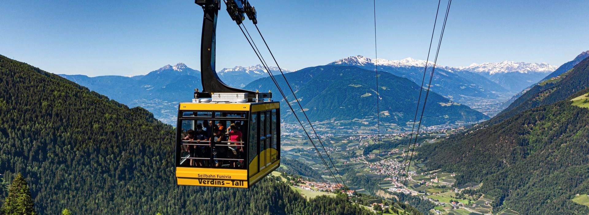 Seilbahn Verdins - Tall