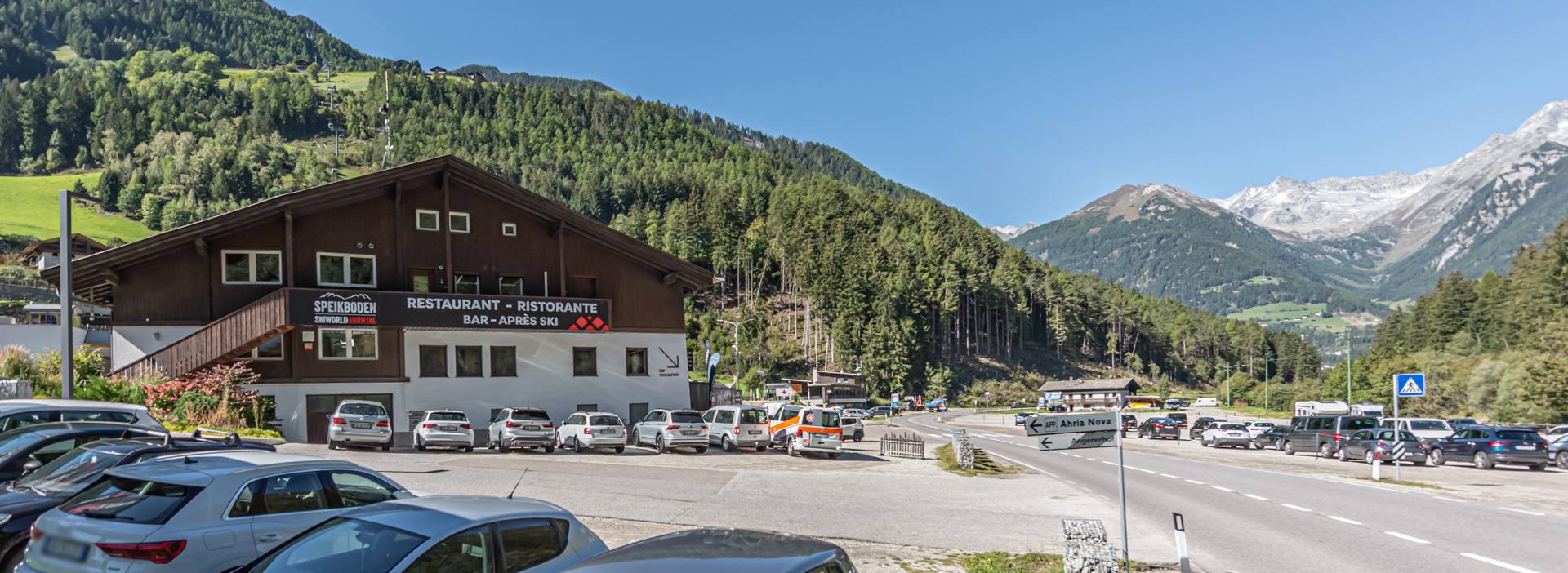 Restaurant Vallis at the Speikboden valley station