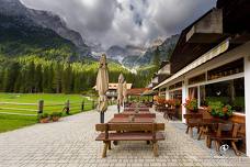 Hotel Dolomitenhof - Terrasse