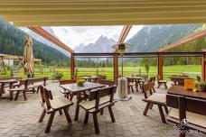 Hotel Dolomitenhof - Terrasse