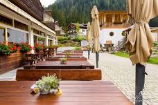 Hotel Dolomitenhof - Terrasse